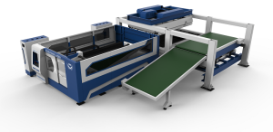 Laser leikkaaminen koneen levyn automaattisella säilytysjärjestelmä