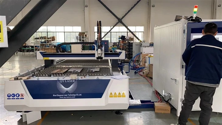 6Kw&12Kw 2000*6000mm Single Table Laser Metal Cutting Machine