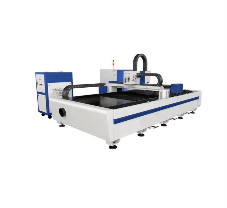 Korkean tuotantopöydän CNC -kuitulaserleikkurin metallileikkauskone