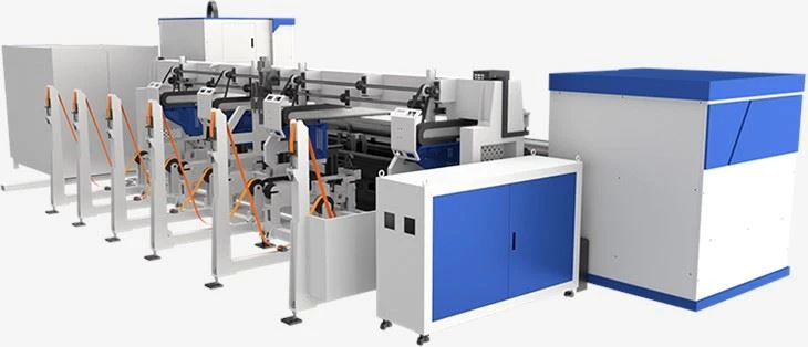 Edullinen hinta QY Automaattinen lastaus ja purkaminen pyöreän putken ja neliömäisen putken erittäin tarkasti leikattu Cnc-kuitu laserleikkauskone