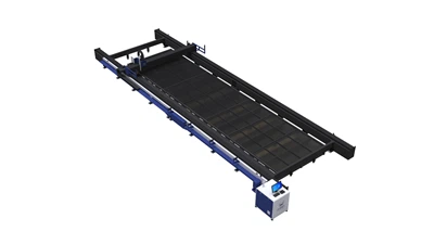 Maakiskotyyppi 3000 * 12500mm suurikokoinen leikkausalueen laserleikkauskone